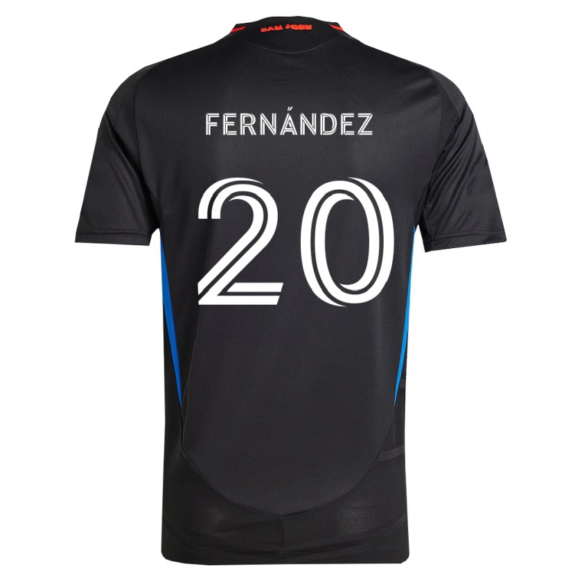 Danxen Homem Camisola Nick Fernández #20 Azul Branco Preto Principal 2026/27 Camisa Brasil