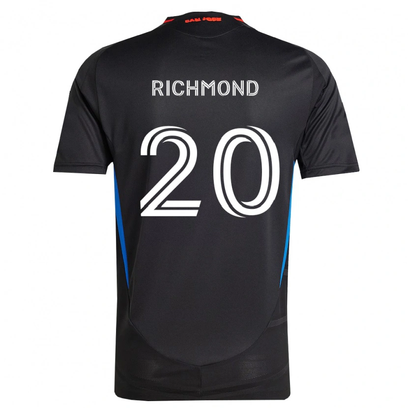 Danxen Homem Camisola Will Richmond #20 Azul Branco Preto Principal 2026/27 Camisa Brasil