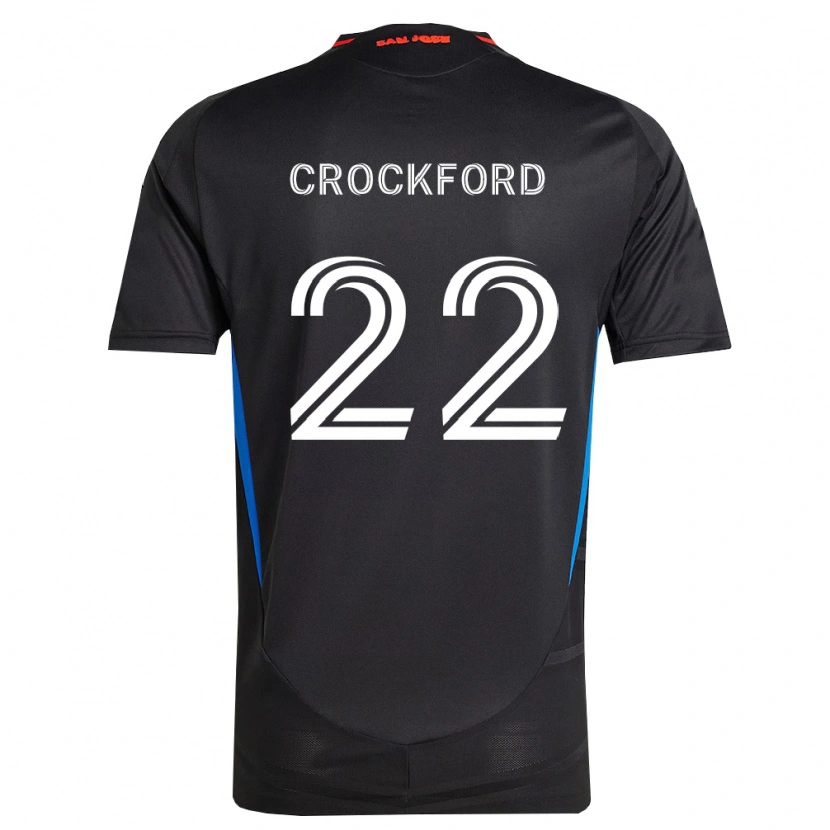 Danxen Homem Camisola Nate Crockford #22 Azul Branco Preto Principal 2026/27 Camisa Brasil