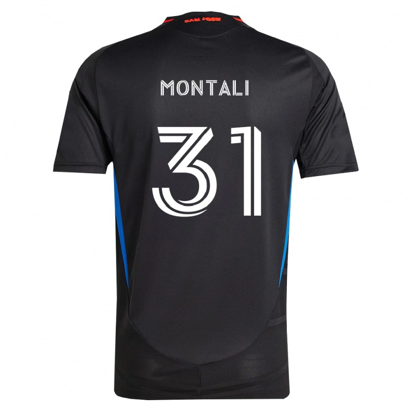 Danxen Homem Camisola Francesco Montali #31 Azul Branco Preto Principal 2026/27 Camisa Brasil