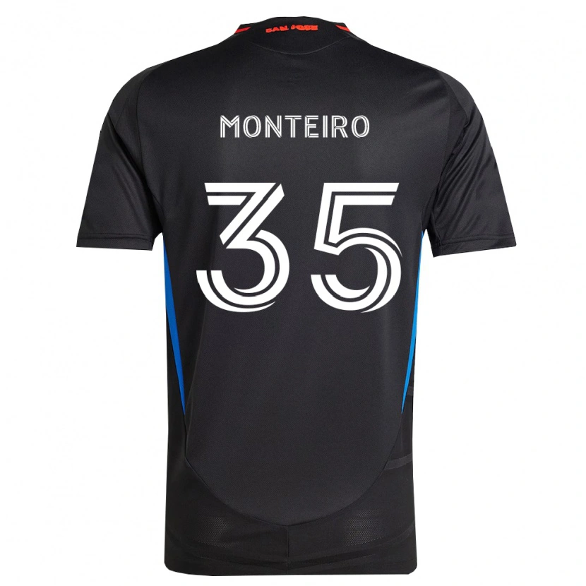 Danxen Homem Camisola Jamiro Monteiro #35 Azul Branco Preto Principal 2026/27 Camisa Brasil