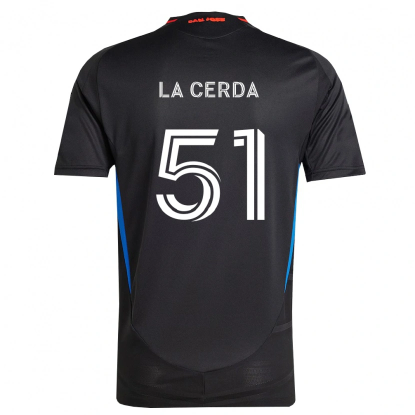 Danxen Homem Camisola Eric De La Cerda #51 Azul Branco Preto Principal 2026/27 Camisa Brasil