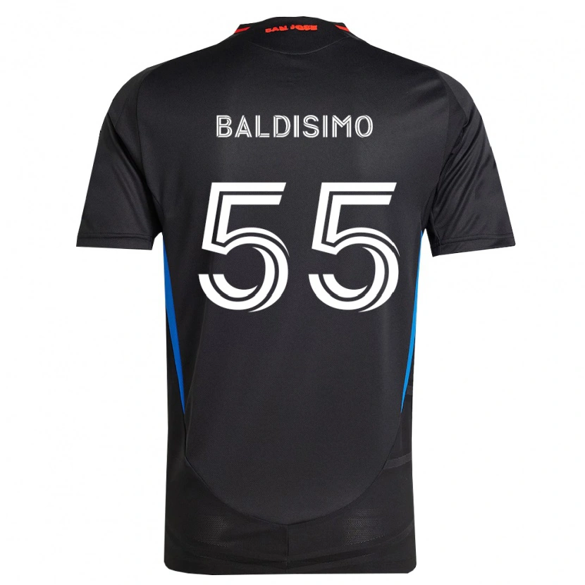 Danxen Homem Camisola Michael Baldisimo #55 Azul Branco Preto Principal 2026/27 Camisa Brasil