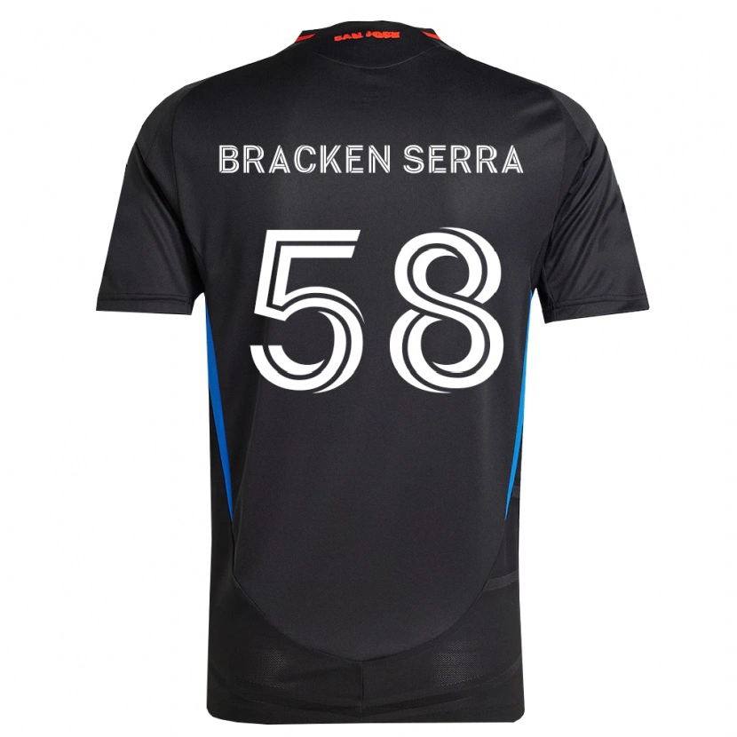 Danxen Homem Camisola Gabriel Bracken Serra #58 Azul Branco Preto Principal 2026/27 Camisa Brasil