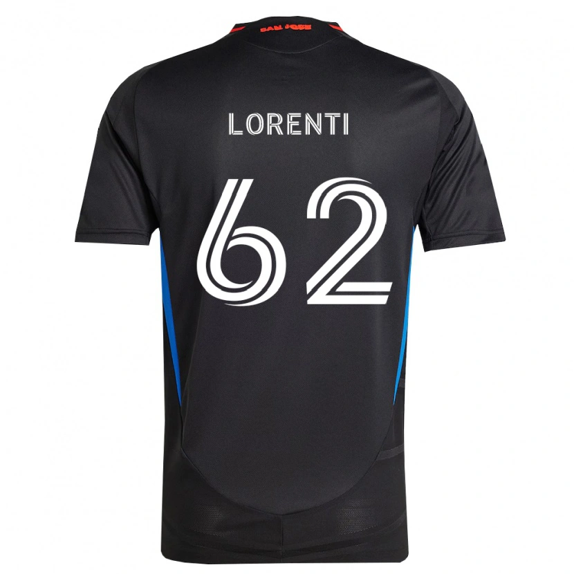 Danxen Homem Camisola Dominic Lorenti #62 Azul Branco Preto Principal 2026/27 Camisa Brasil
