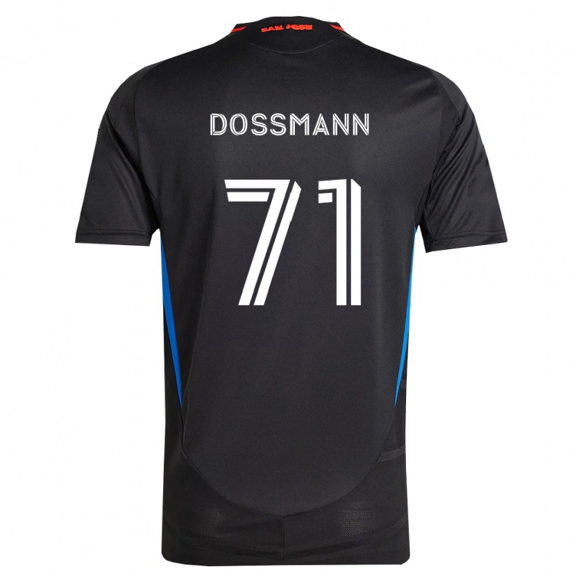 Danxen Homem Camisola Niklas Dossmann #71 Azul Branco Preto Principal 2026/27 Camisa Brasil