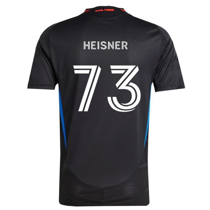 Danxen Homem Camisola Jacob Heisner #73 Azul Branco Preto Principal 2026/27 Camisa Brasil