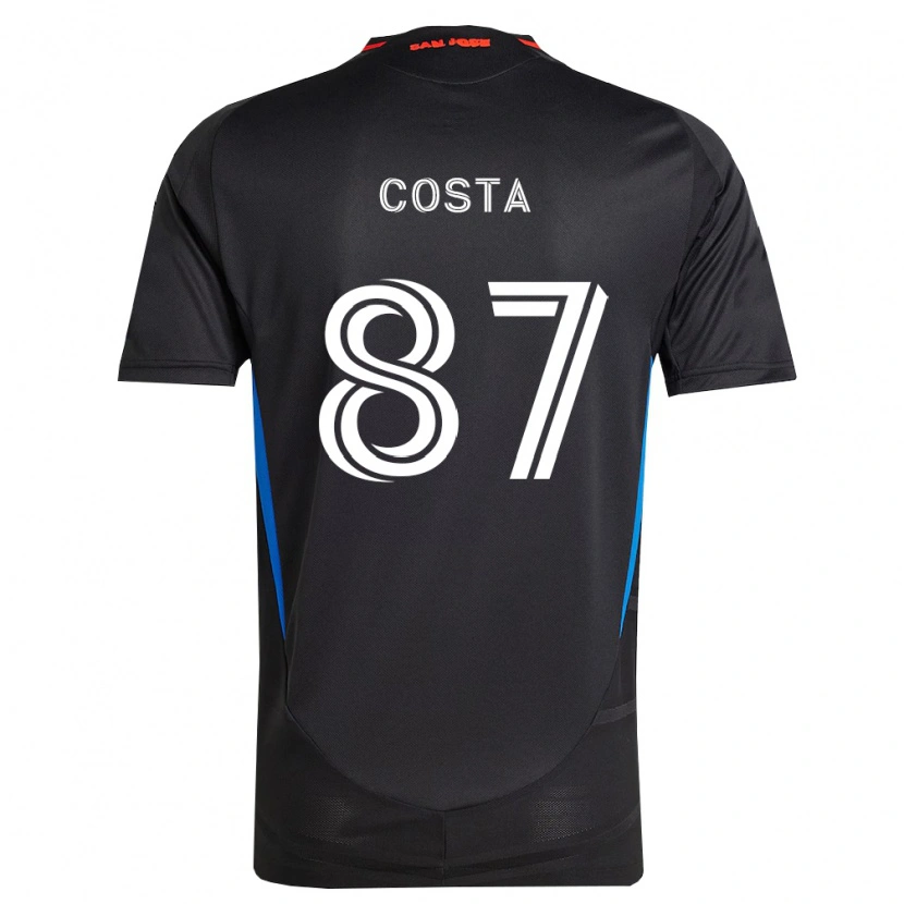 Danxen Homem Camisola Vítor Costa #87 Azul Branco Preto Principal 2026/27 Camisa Brasil