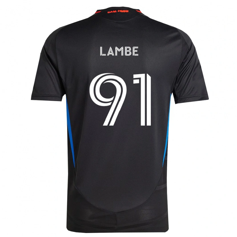 Danxen Homem Camisola Connor Lambe #91 Azul Branco Preto Principal 2026/27 Camisa Brasil