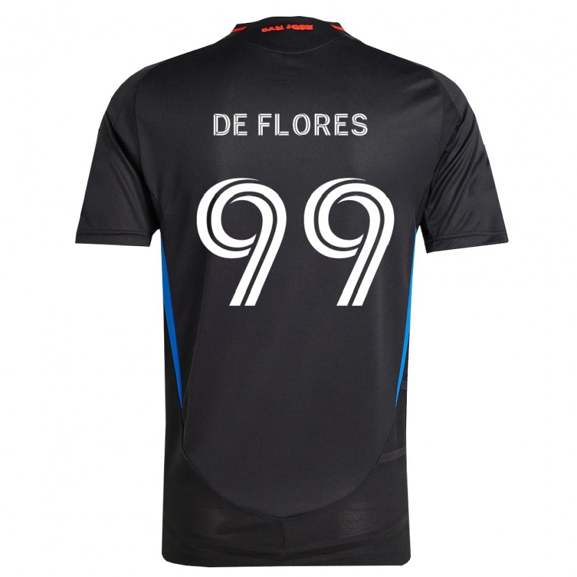 Danxen Homem Camisola Shane De Flores #99 Azul Branco Preto Principal 2026/27 Camisa Brasil
