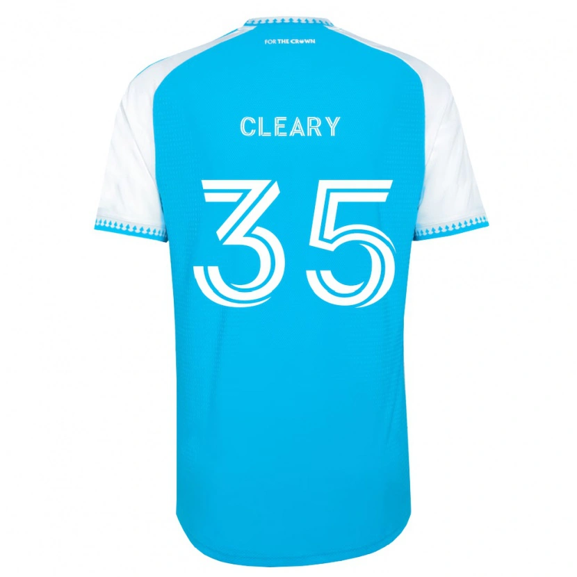Danxen Homem Camisola Will Cleary #35 Azul Celeste Branco Preto Principal 2026/27 Camisa Brasil