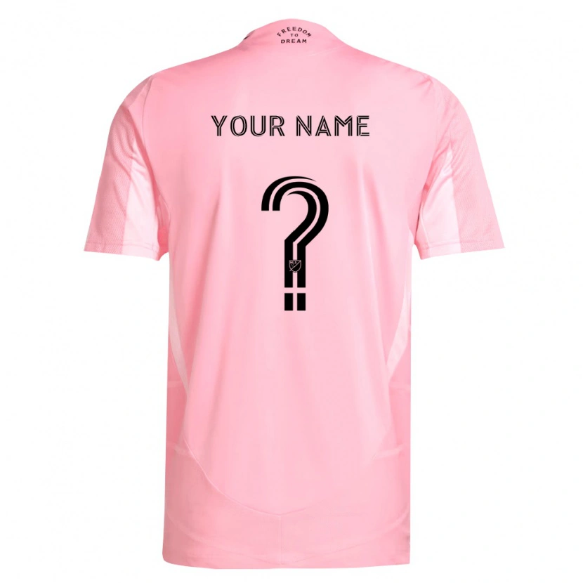 Danxen Homem Camisola Seu Nome #0 Rosa Preto Principal 2026/27 Camisa Brasil