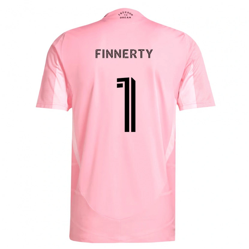 Danxen Homem Camisola Owen Finnerty #1 Rosa Preto Principal 2026/27 Camisa Brasil