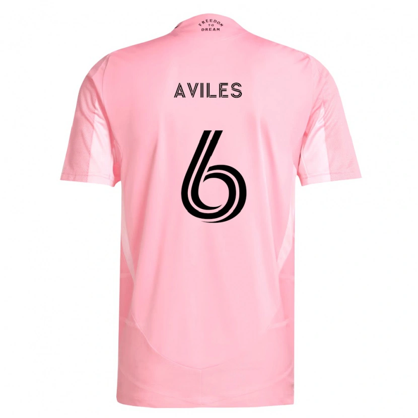 Danxen Homem Camisola Tomás Avilés #6 Rosa Preto Principal 2026/27 Camisa Brasil