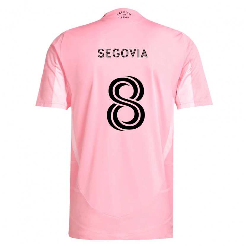 Danxen Homem Camisola Telasco Segovia #8 Rosa Preto Principal 2026/27 Camisa Brasil