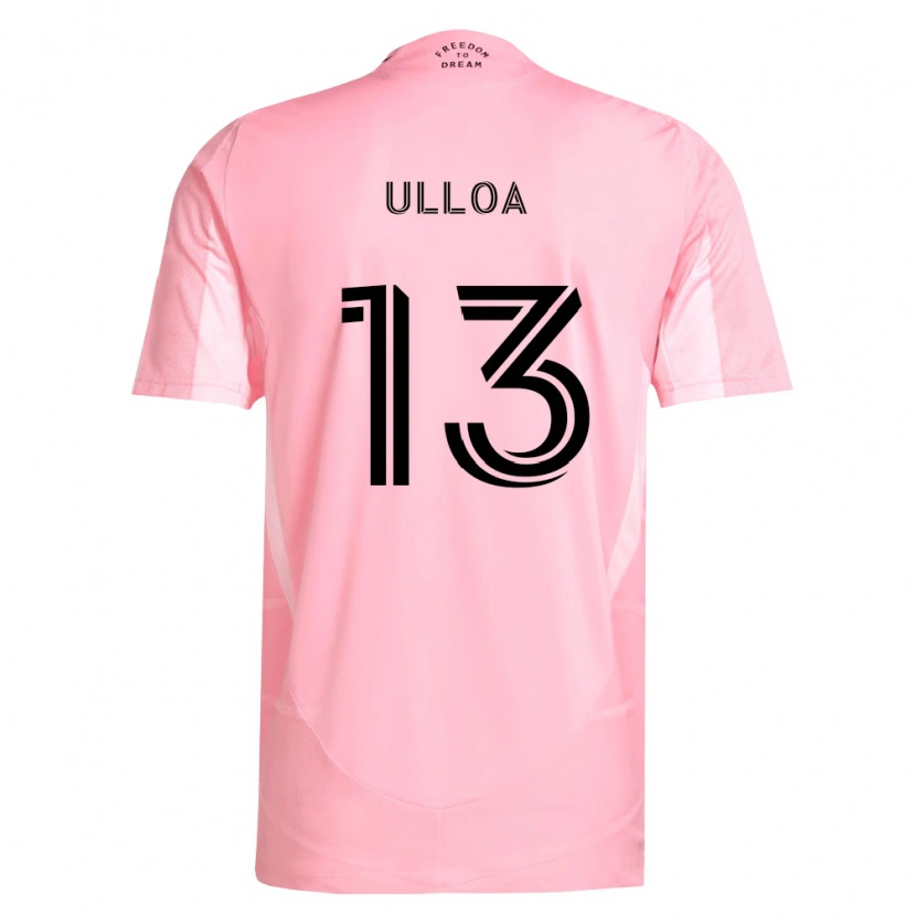 Danxen Homem Camisola Víctor Ulloa #13 Rosa Preto Principal 2026/27 Camisa Brasil