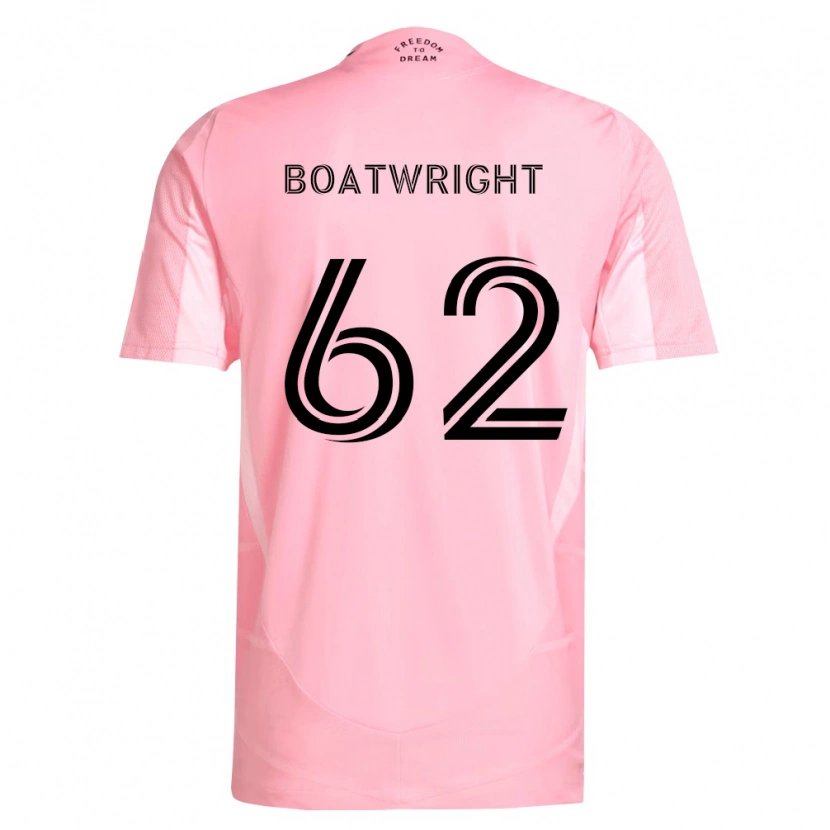 Danxen Homem Camisola Israel Boatwright #62 Rosa Preto Principal 2026/27 Camisa Brasil