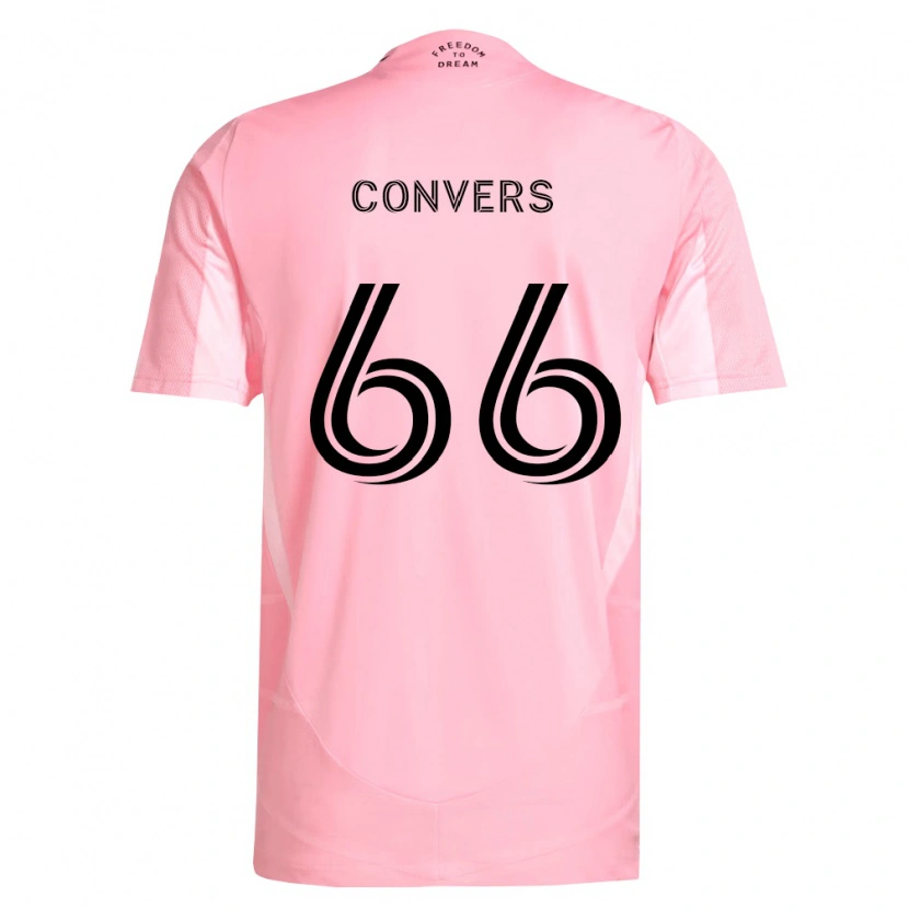 Danxen Homem Camisola Joseph Convers #66 Rosa Preto Principal 2026/27 Camisa Brasil