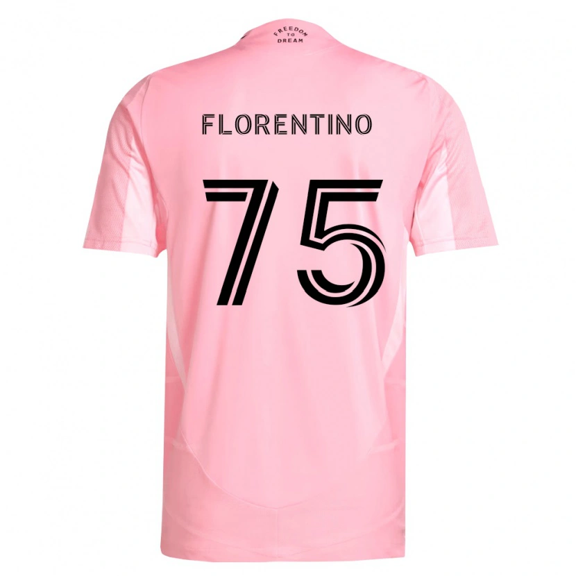 Danxen Homem Camisola Gabriel Florentino #75 Rosa Preto Principal 2026/27 Camisa Brasil