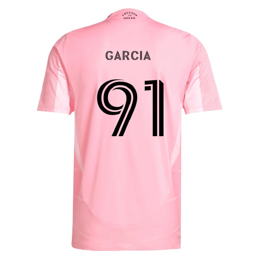 Danxen Homem Camisola Lesther García #91 Rosa Preto Principal 2026/27 Camisa Brasil