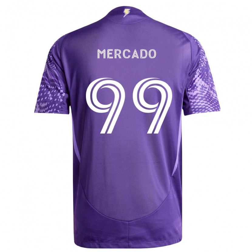 Danxen Homem Camisola Carlos Mercado #99 Roxo Branco Principal 2026/27 Camisa Brasil