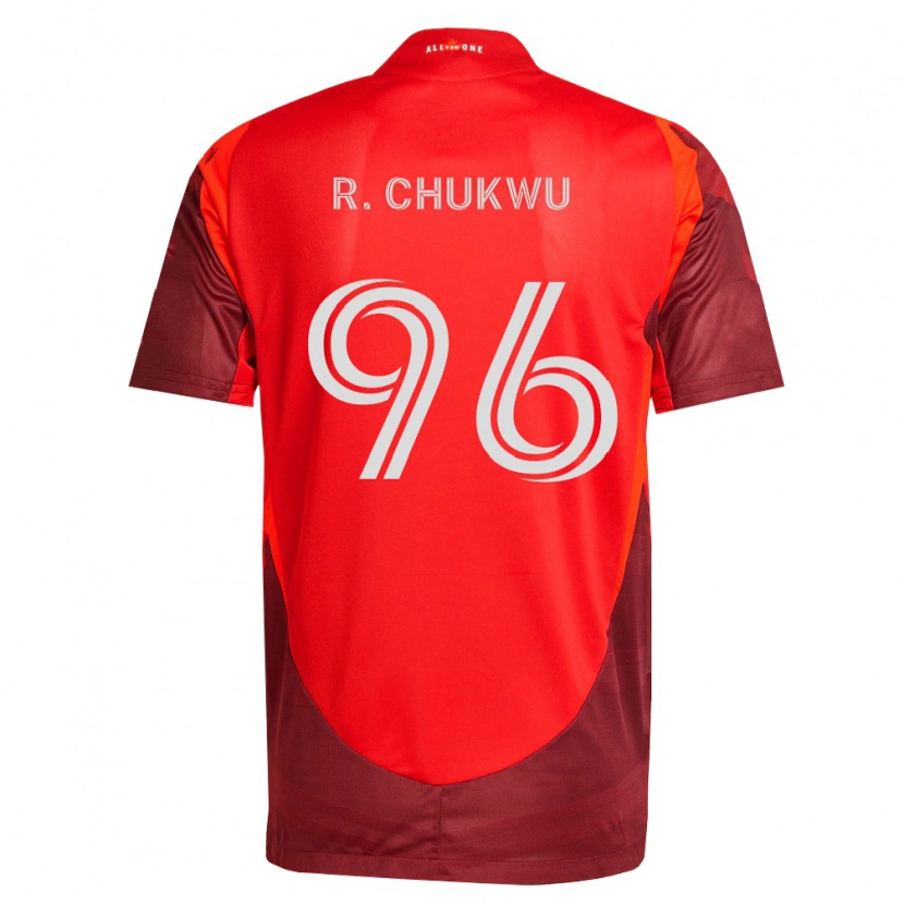 Danxen Homem Camisola Richard Chukwu #96 Borgonha Vermelho Principal 2026/27 Camisa Brasil