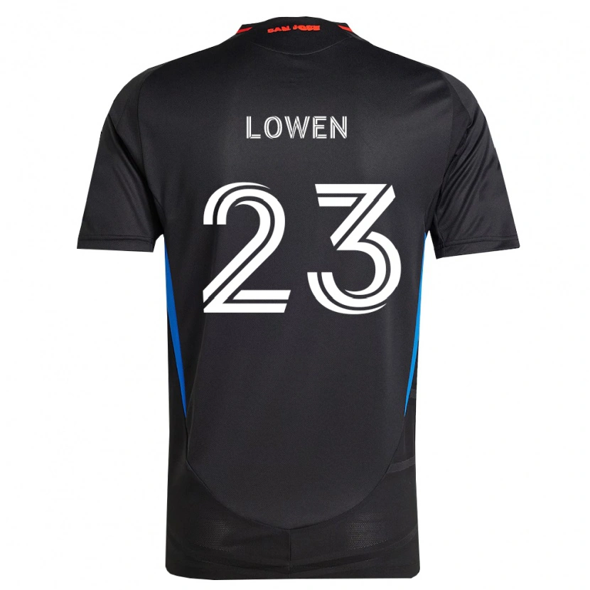 Danxen Homem Camisola Eduard Löwen #23 Azul Branco Preto Principal 2026/27 Camisa Brasil