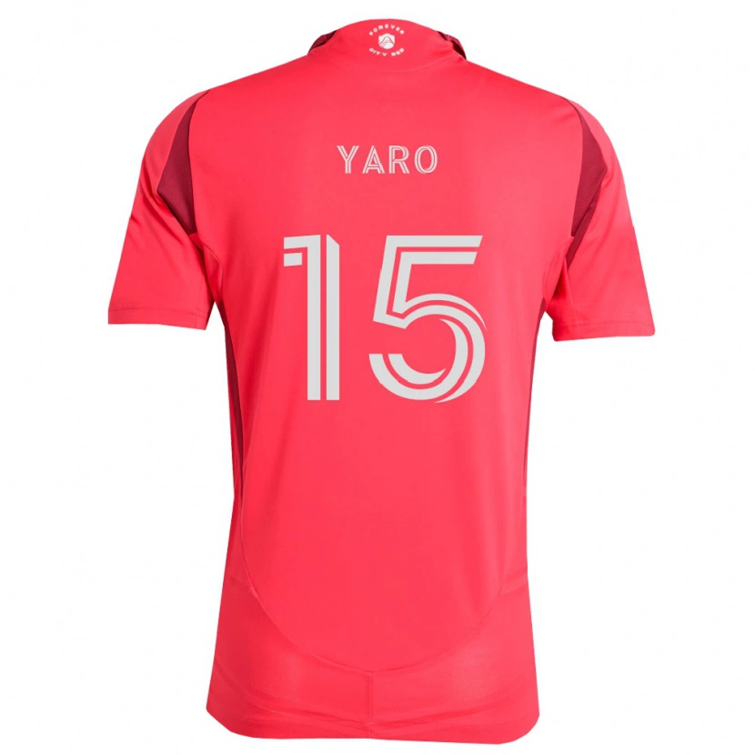 Danxen Homem Camisola Joshua Yaro #15 Magenta Branco Principal 2026/27 Camisa Brasil