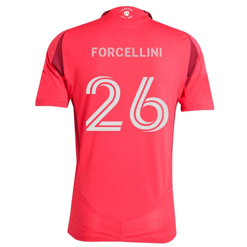 Danxen Homem Camisola Cooper Forcellini #26 Magenta Branco Principal 2026/27 Camisa Brasil