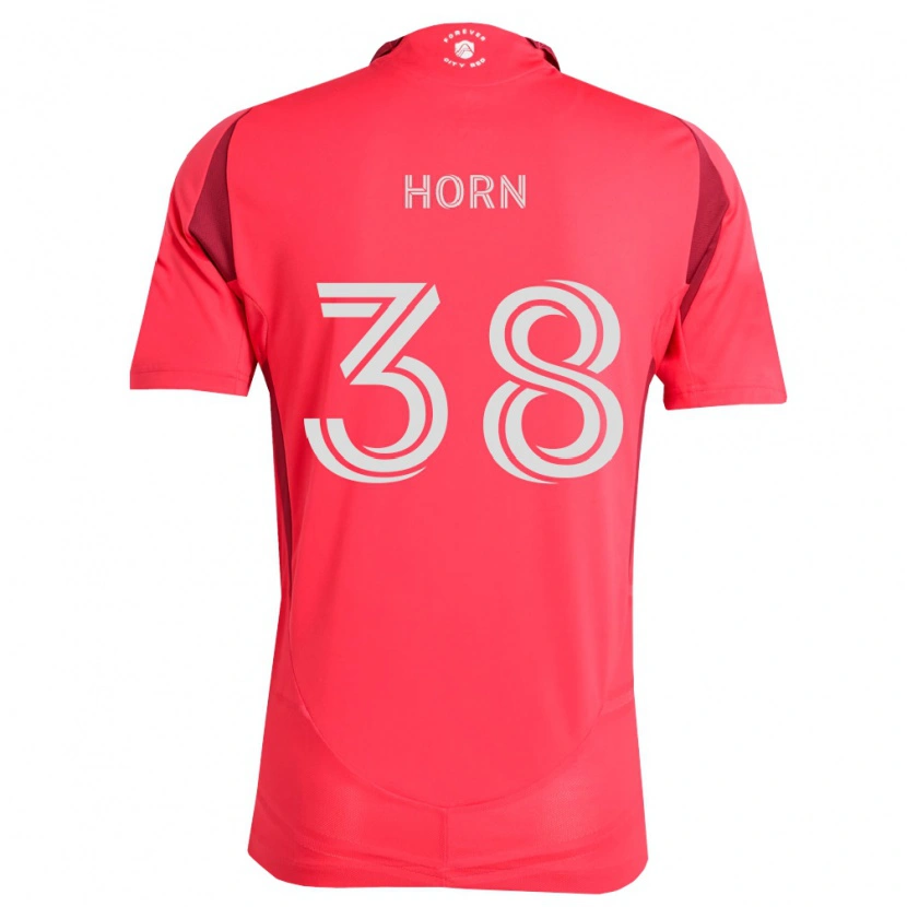 Danxen Homem Camisola Jannes Horn #38 Magenta Branco Principal 2026/27 Camisa Brasil