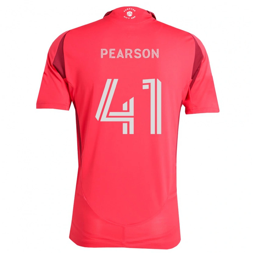 Danxen Homem Camisola Christopher Pearson #41 Magenta Branco Principal 2026/27 Camisa Brasil