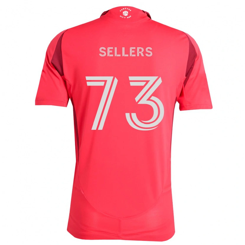 Danxen Homem Camisola Braydon Sellers #73 Magenta Branco Principal 2026/27 Camisa Brasil