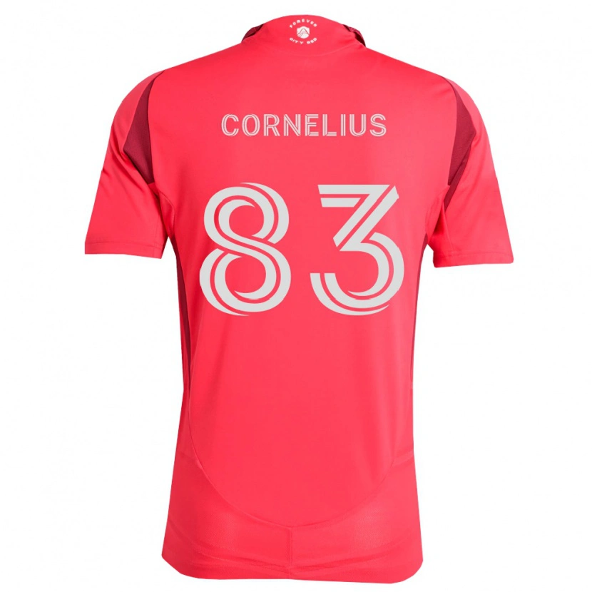 Danxen Homem Camisola Lorenzo Cornelius #83 Magenta Branco Principal 2026/27 Camisa Brasil