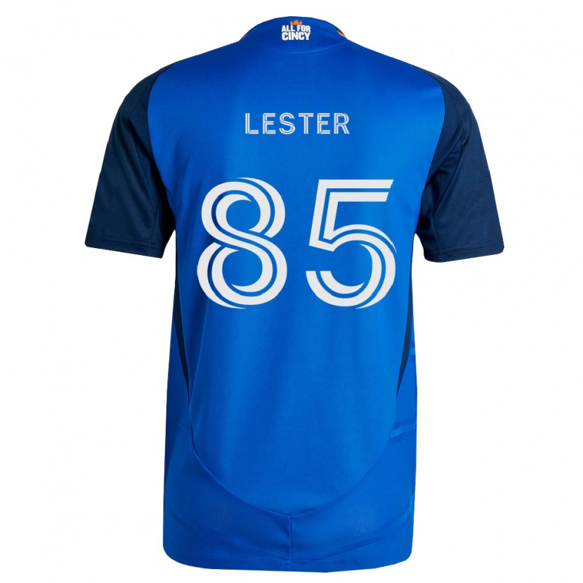 Danxen Homem Camisola Dominick Lester #85 Azul Real Laranja Principal 2026/27 Camisa Brasil