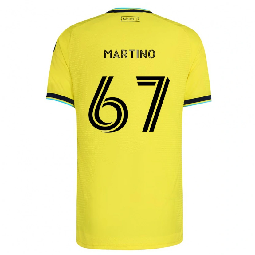 Danxen Homem Camisola Ben Martino #67 Amarelo Brilhante Azul Marinho Principal 2026/27 Camisa Brasil