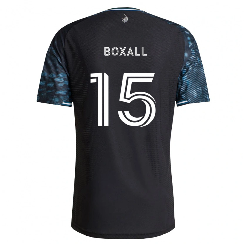 Danxen Homem Camisola Michael Boxall #15 Preto Branco Principal 2026/27 Camisa Brasil