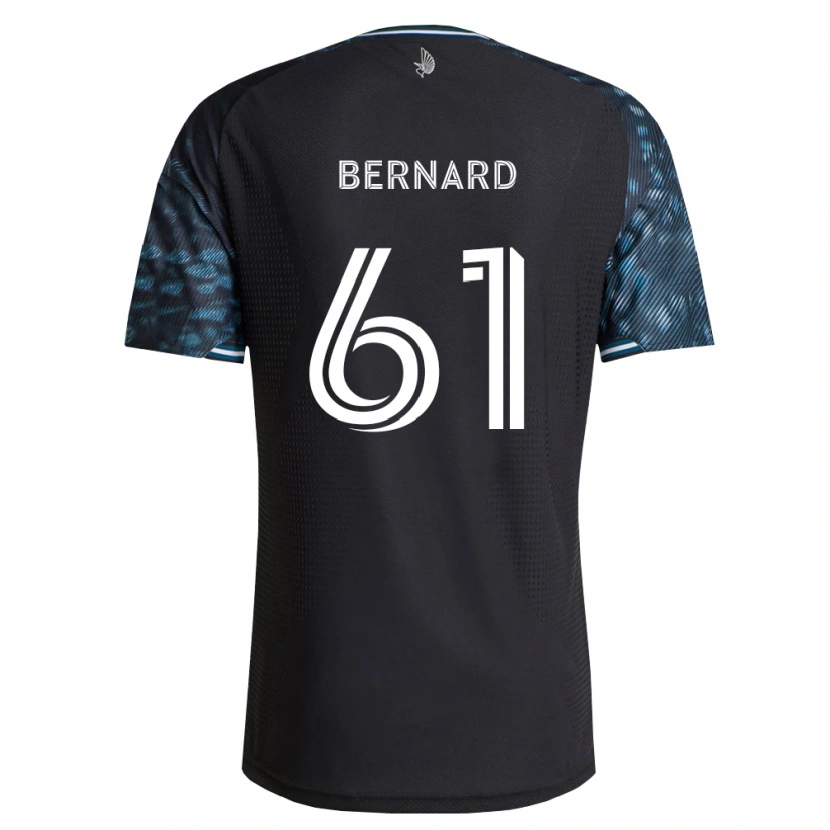 Danxen Homem Camisola Jadan Bernard #61 Preto Branco Principal 2026/27 Camisa Brasil