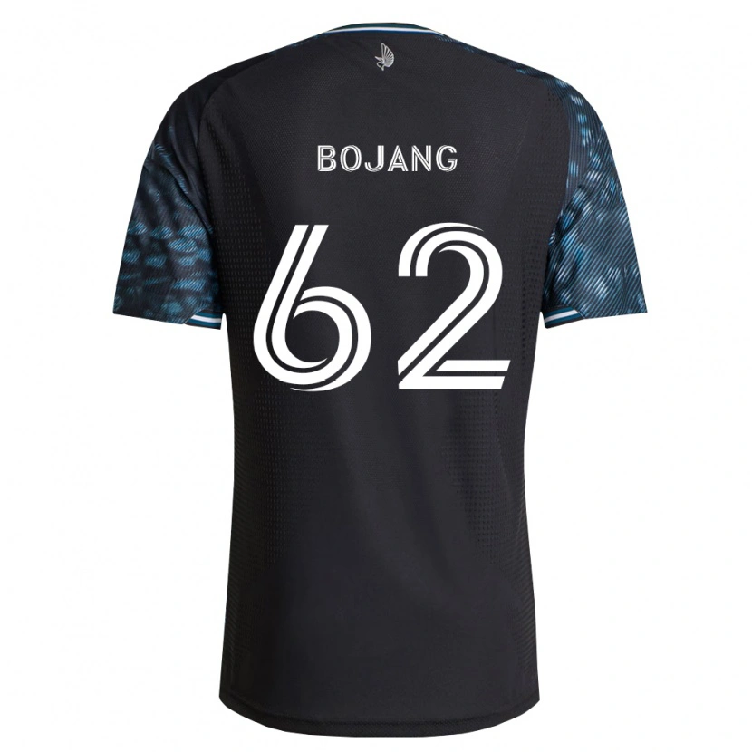 Danxen Homem Camisola Mohammad Bojang #62 Preto Branco Principal 2026/27 Camisa Brasil
