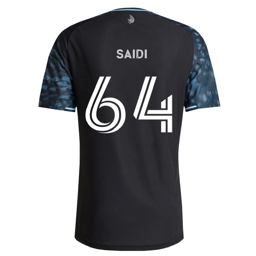 Danxen Homem Camisola Issa Saidi #64 Preto Branco Principal 2026/27 Camisa Brasil