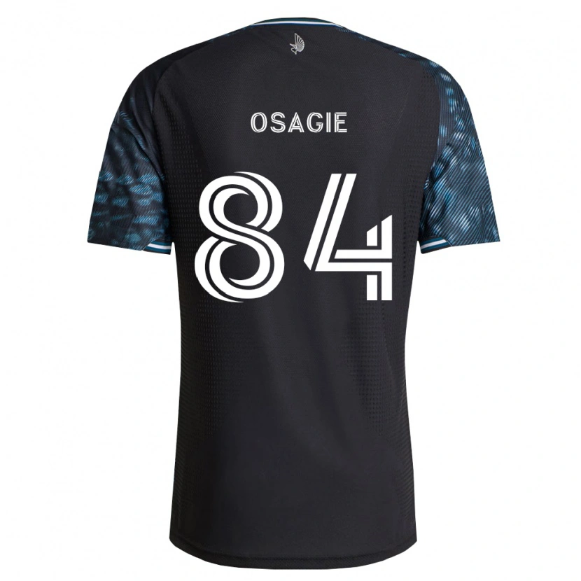 Danxen Homem Camisola Nosazena Osagie #84 Preto Branco Principal 2026/27 Camisa Brasil