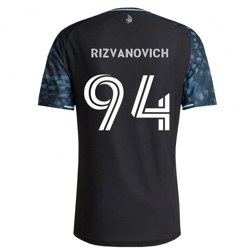 Danxen Homem Camisola Kayne Rizvanovich #94 Preto Branco Principal 2026/27 Camisa Brasil