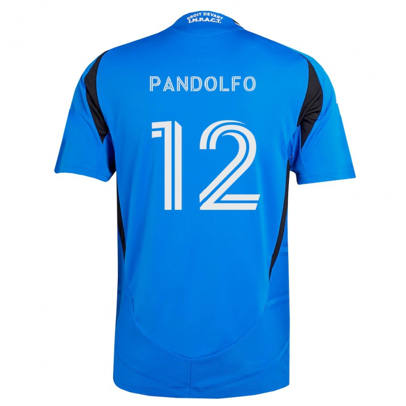 Danxen Homem Camisola Gabriel Pandolfo #12 Azul Branco Preto Principal 2026/27 Camisa Brasil