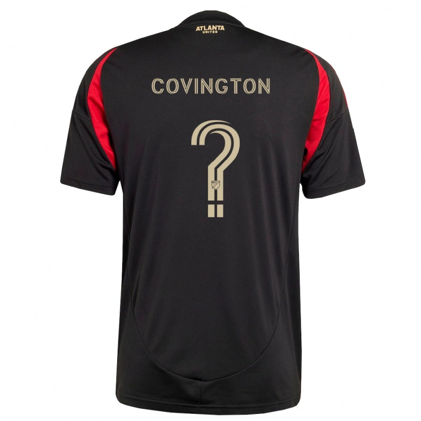 Danxen Homem Camisola Ivory Covington #0 Preto Vermelho Principal 2026/27 Camisa Brasil