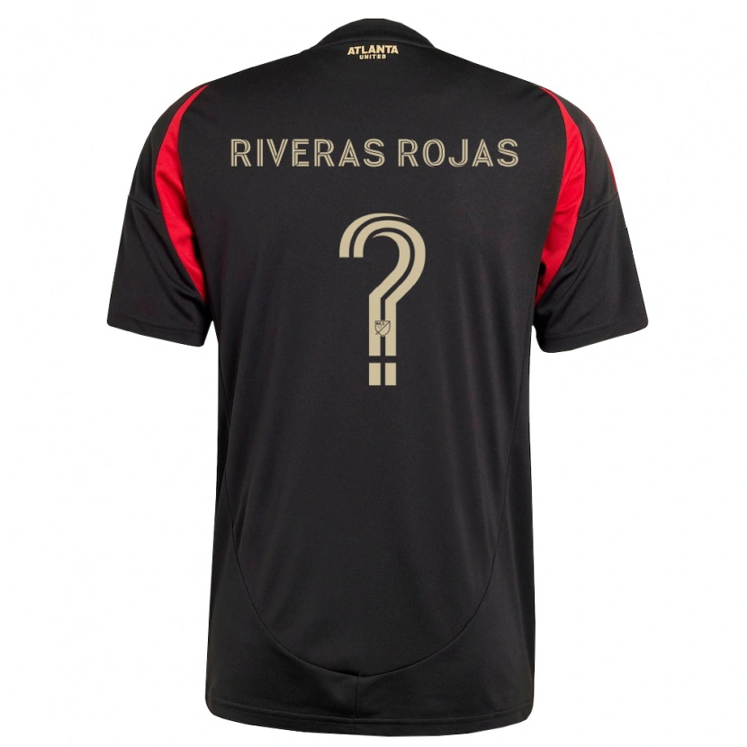 Danxen Homem Camisola Gonzalo Riveras Rojas #0 Preto Vermelho Principal 2026/27 Camisa Brasil