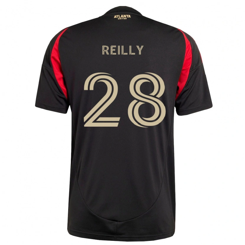 Danxen Homem Camisola Will Reilly #28 Preto Vermelho Principal 2026/27 Camisa Brasil