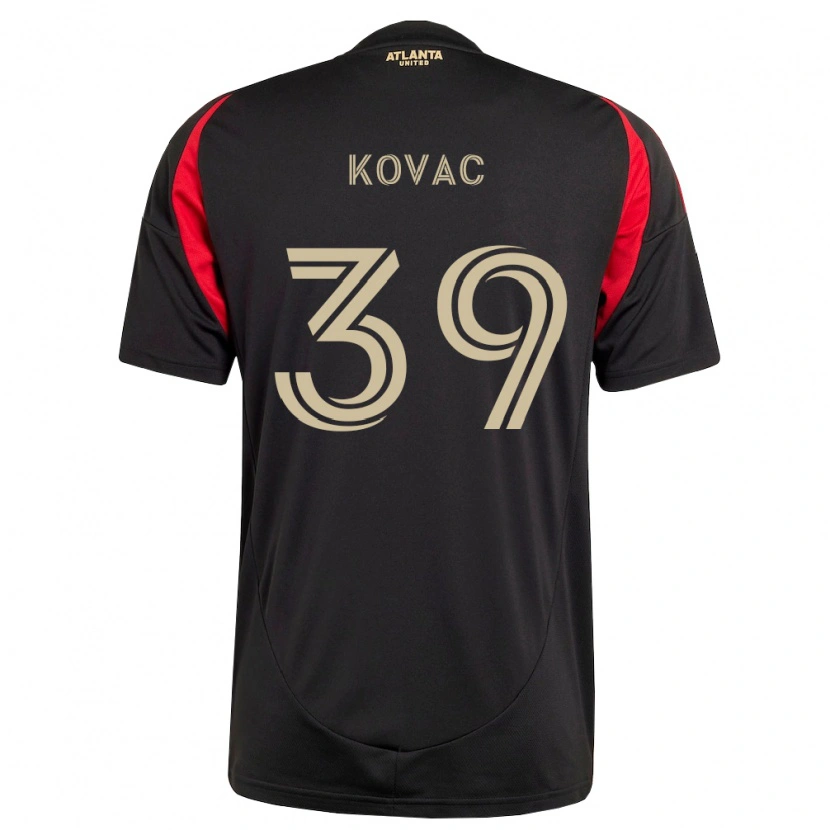 Danxen Homem Camisola Arif Kovac #39 Preto Vermelho Principal 2026/27 Camisa Brasil