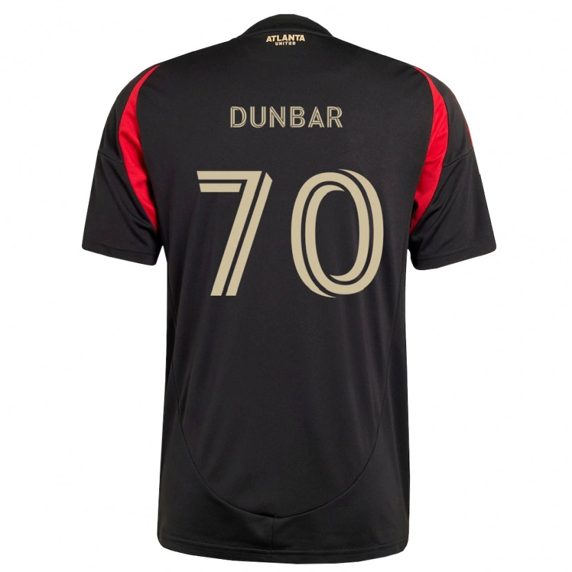 Danxen Homem Camisola Cameron Dunbar #70 Preto Vermelho Principal 2026/27 Camisa Brasil