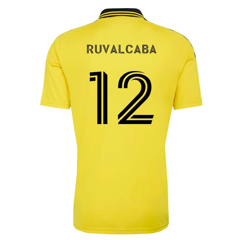 Danxen Homem Camisola Cesar Ruvalcaba #12 Amarelo Preto Principal 2026/27 Camisa Brasil