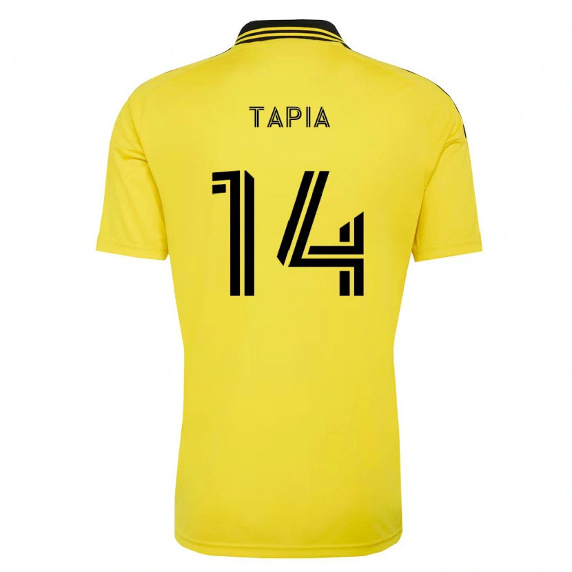 Danxen Homem Camisola Gonzalo Tapia #14 Amarelo Preto Principal 2026/27 Camisa Brasil
