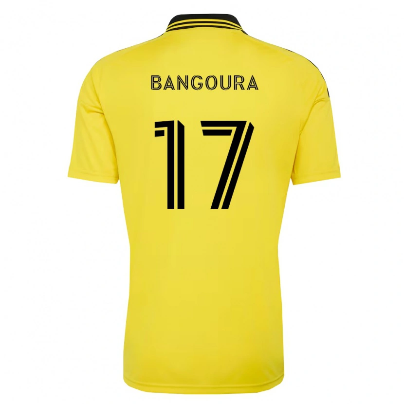 Danxen Homem Camisola Sekou Bangoura #17 Amarelo Preto Principal 2026/27 Camisa Brasil